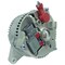 Wai Global Alternator, ALTFD 3G, 130 Amp12 Volt, CW, 6Groove Pulley, 1000 Plug Clock 7776N - alternate 1